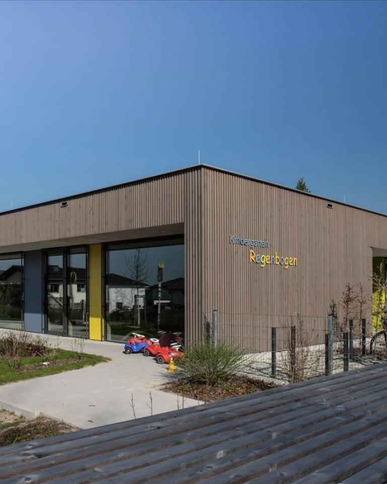 instagram post Kindergarten „Regenbogen“