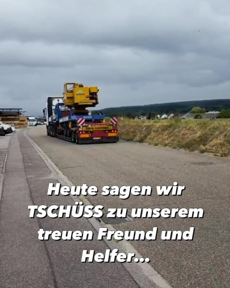 instagram post Heute haben wir tschüss g